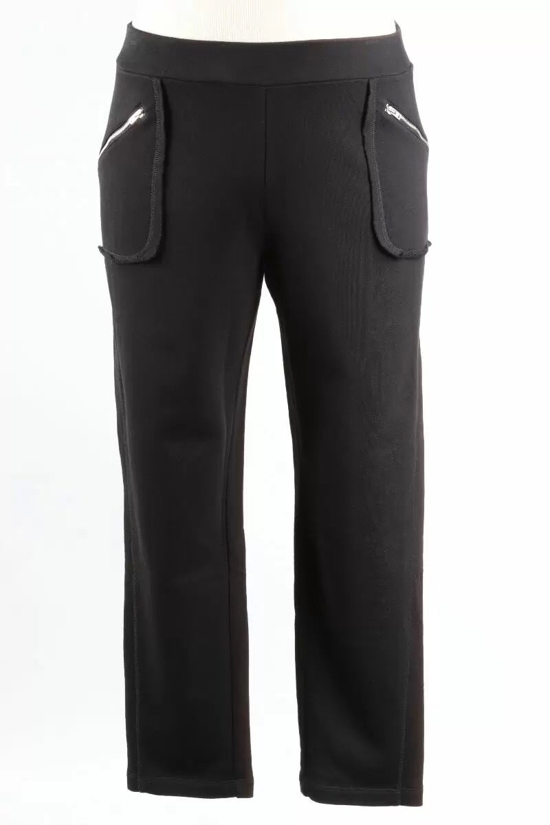 Trousers 16381- Cotton100% Denim- Pocket Rope Print